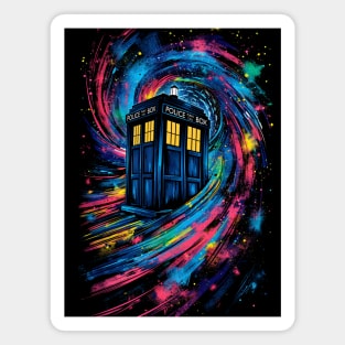 Dr Who Wibbly Wobbly Timey Wimey Magnet